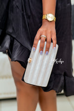 Soft Marble clutch